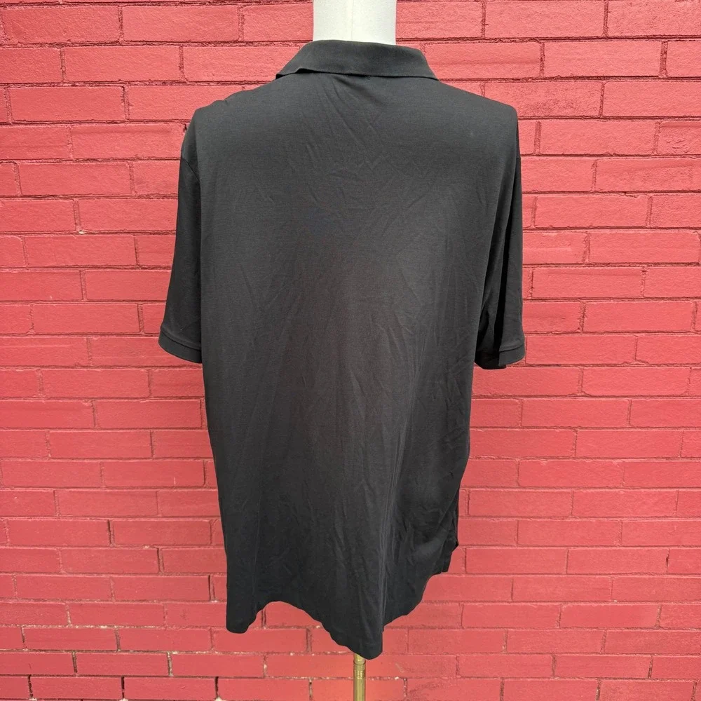 Polo Ralph Lauren Mens Black‎ Classic Fit Short Sleeve Polo Shirt XXL Flesh Pony